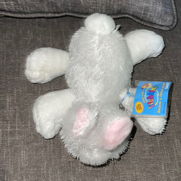 WEBKINZ Ganz Rabbit HM078 NWT ACTIVE CODE Hang & But Tag plush stuffed animal - Picture 6 of 16